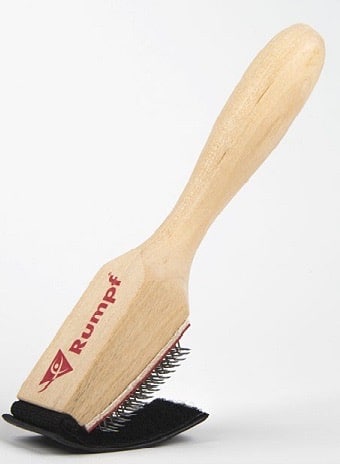 Brosse Métallique Pour Semelles en Daim