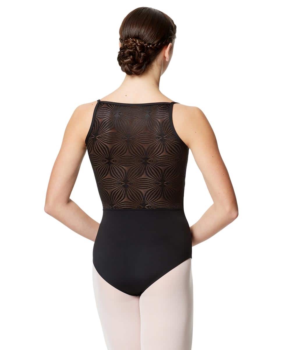Justaucorps Dos en Maille Calla Dancewear Paisley