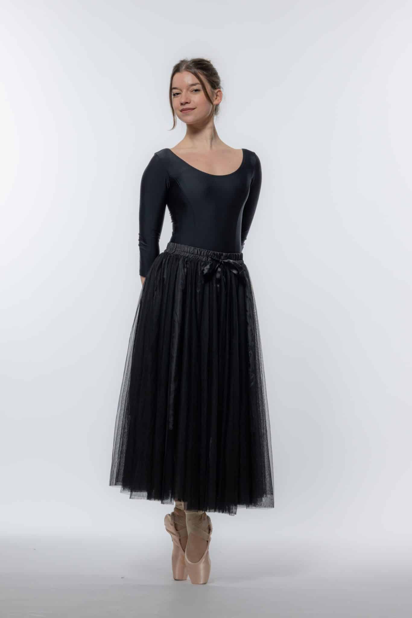 Jupon Tulle Long Artiligne Colombe
