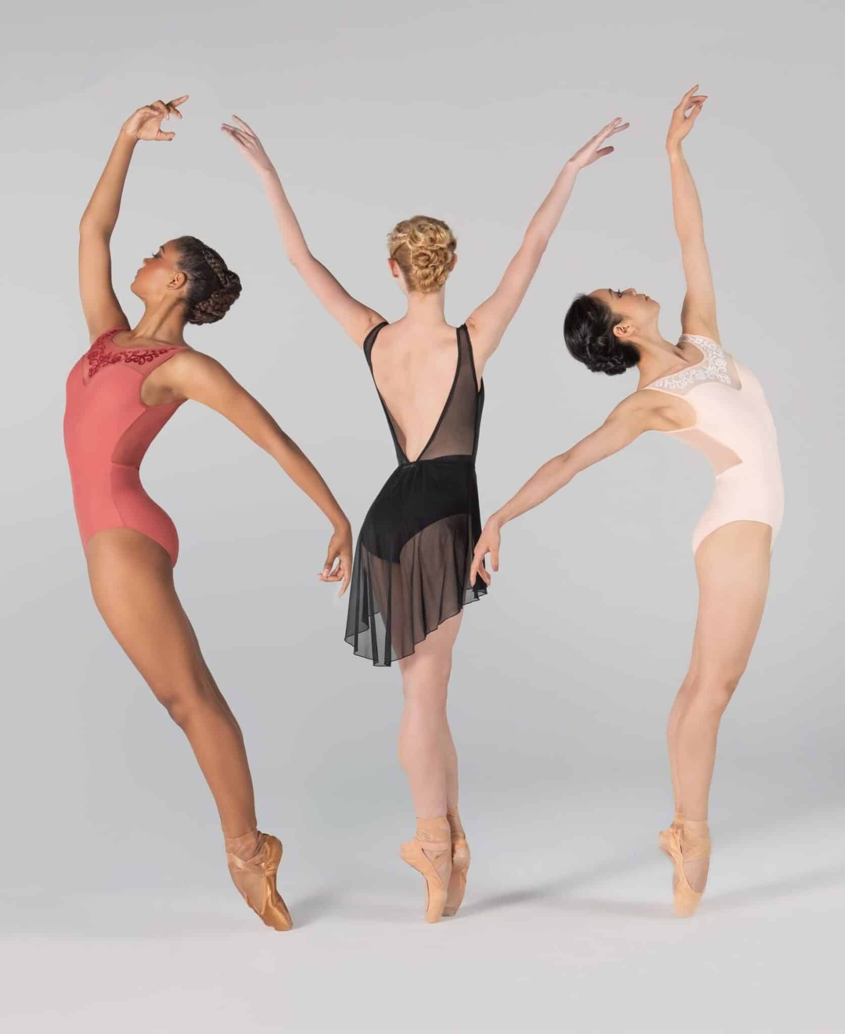 Justaucorps Ballet Rosa Corbeau