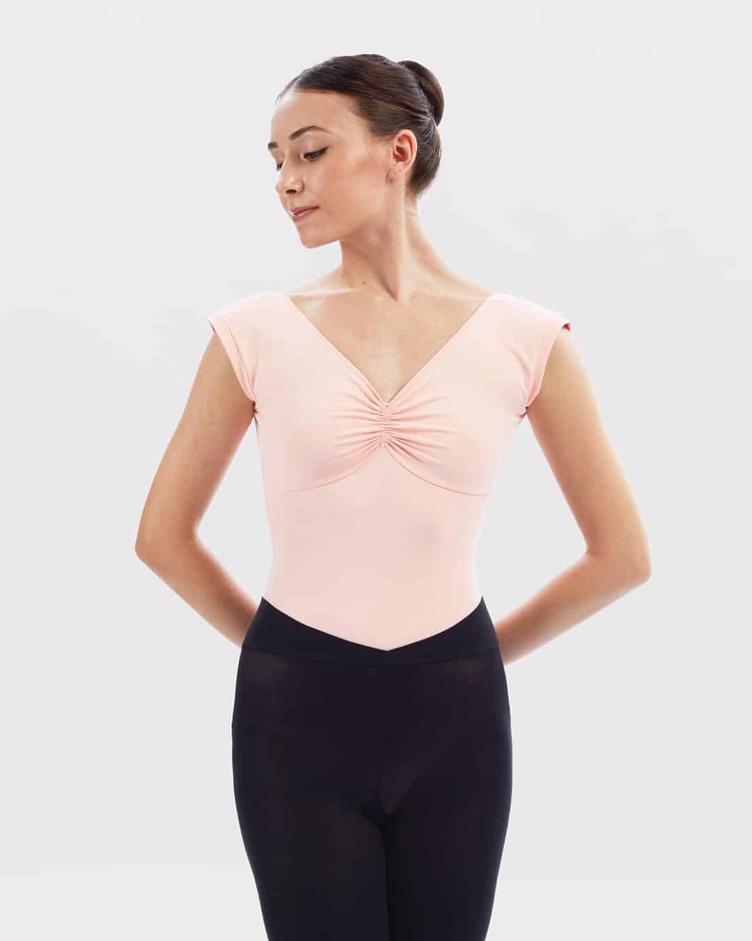 Justaucorps Manches Courtes Gaynor Minden Rose