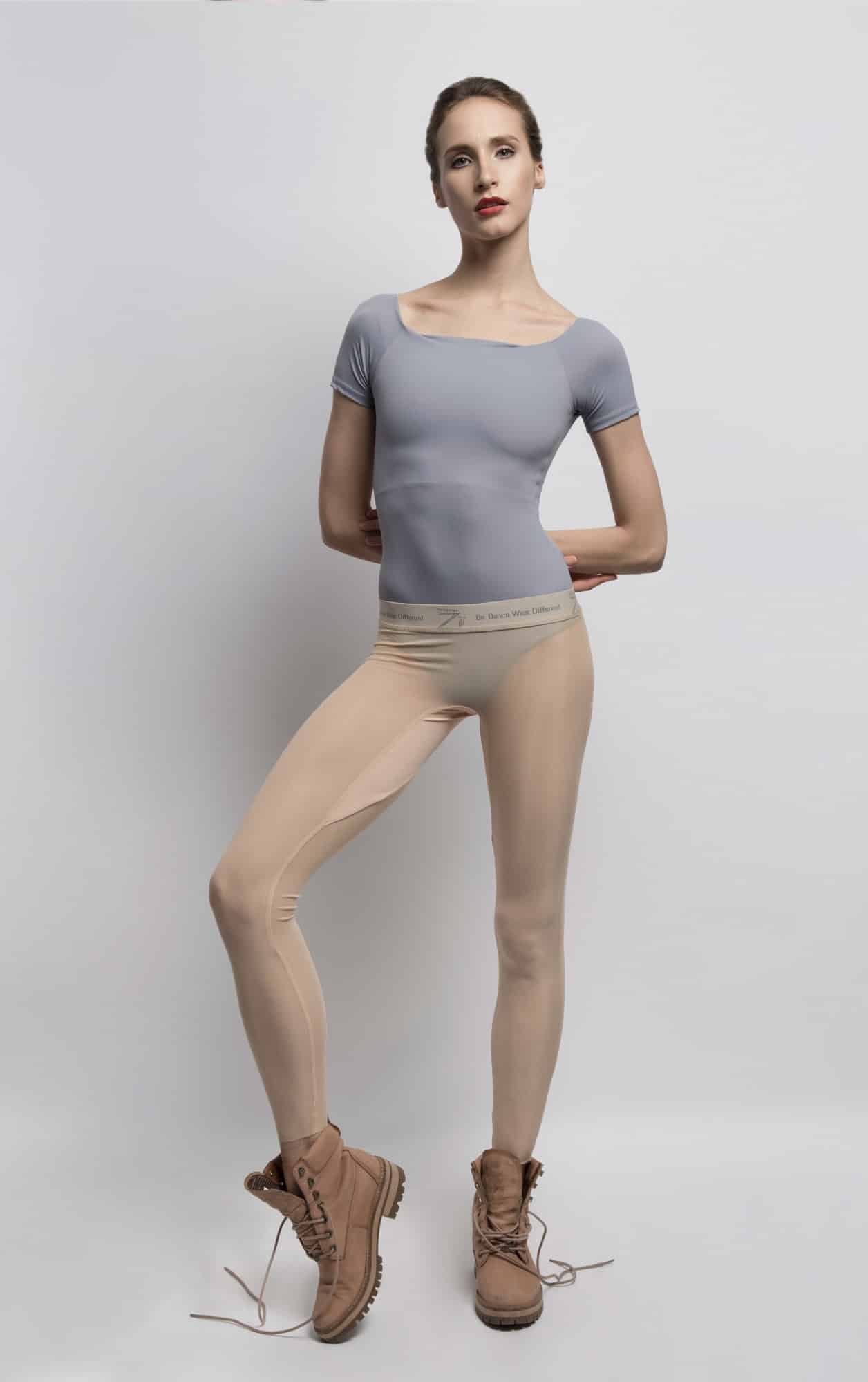 Leggings Athleisure Zidans Beige