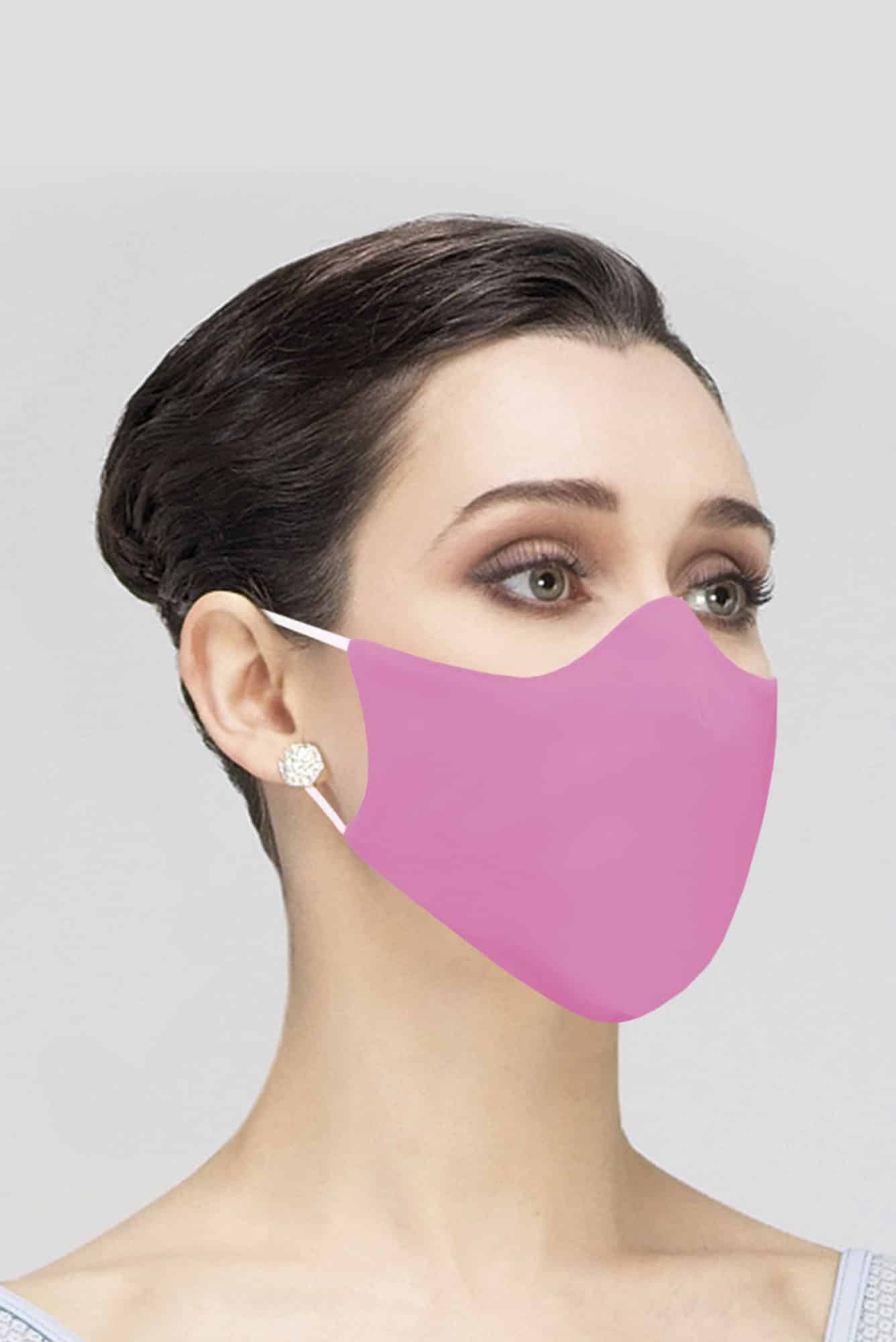 Masque Anti-Bactérien Wear Moi Fuxia