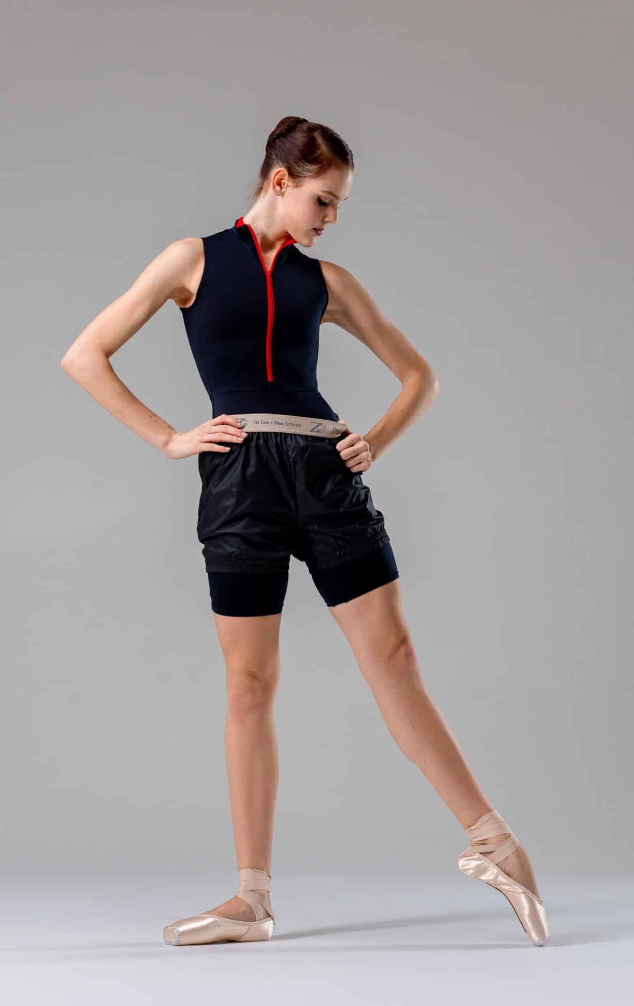 Short Echauffement Zidans Noir