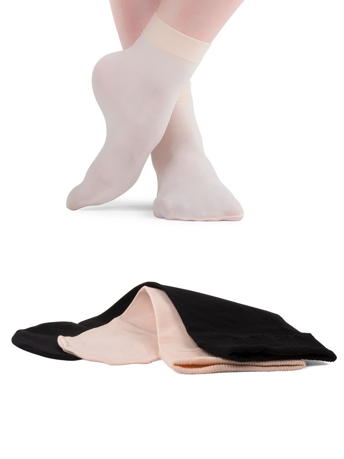 Chaussettes Courtes Mixtes Danse & Yoga