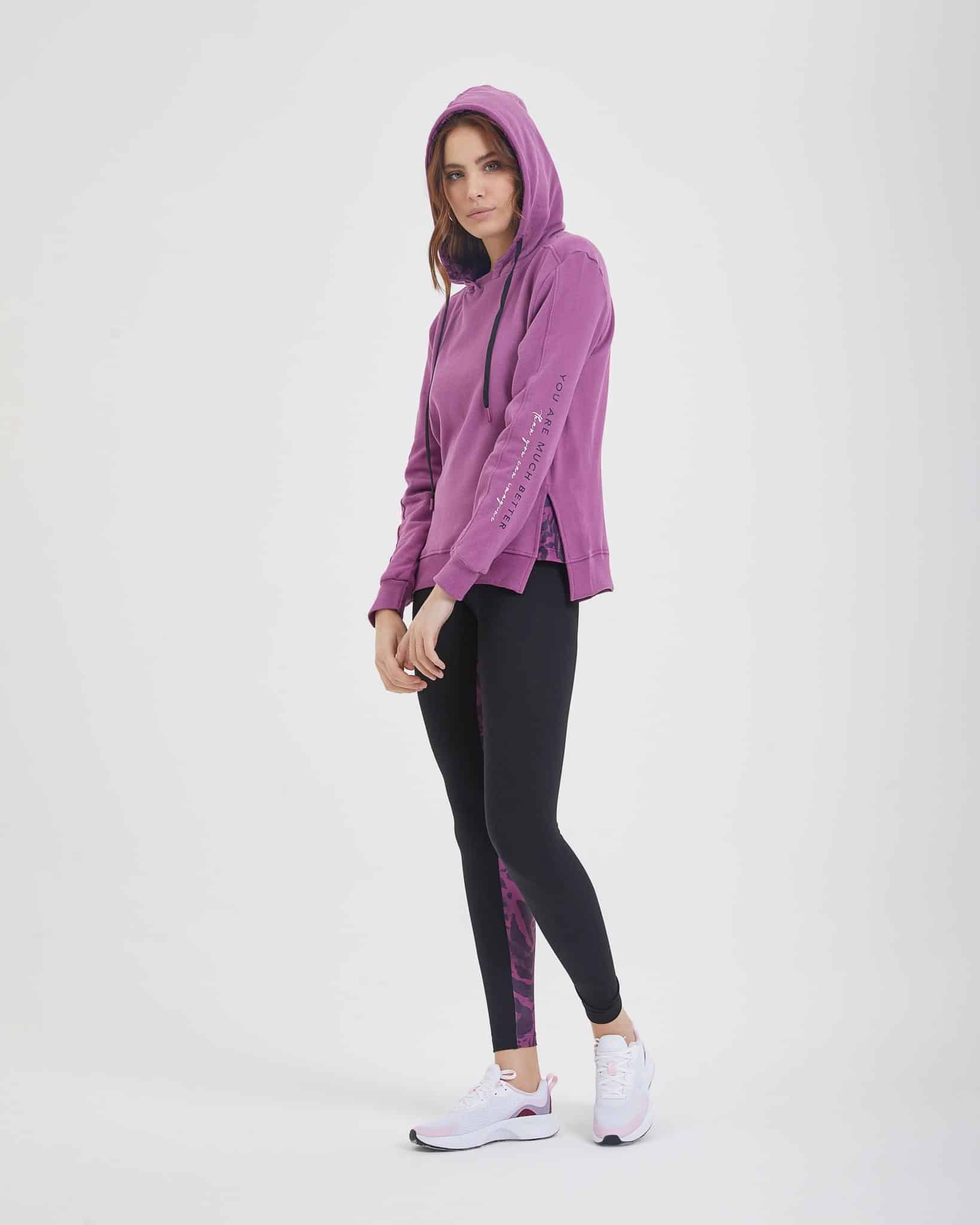 Sweat à Capuche Dimensione Danza Viola