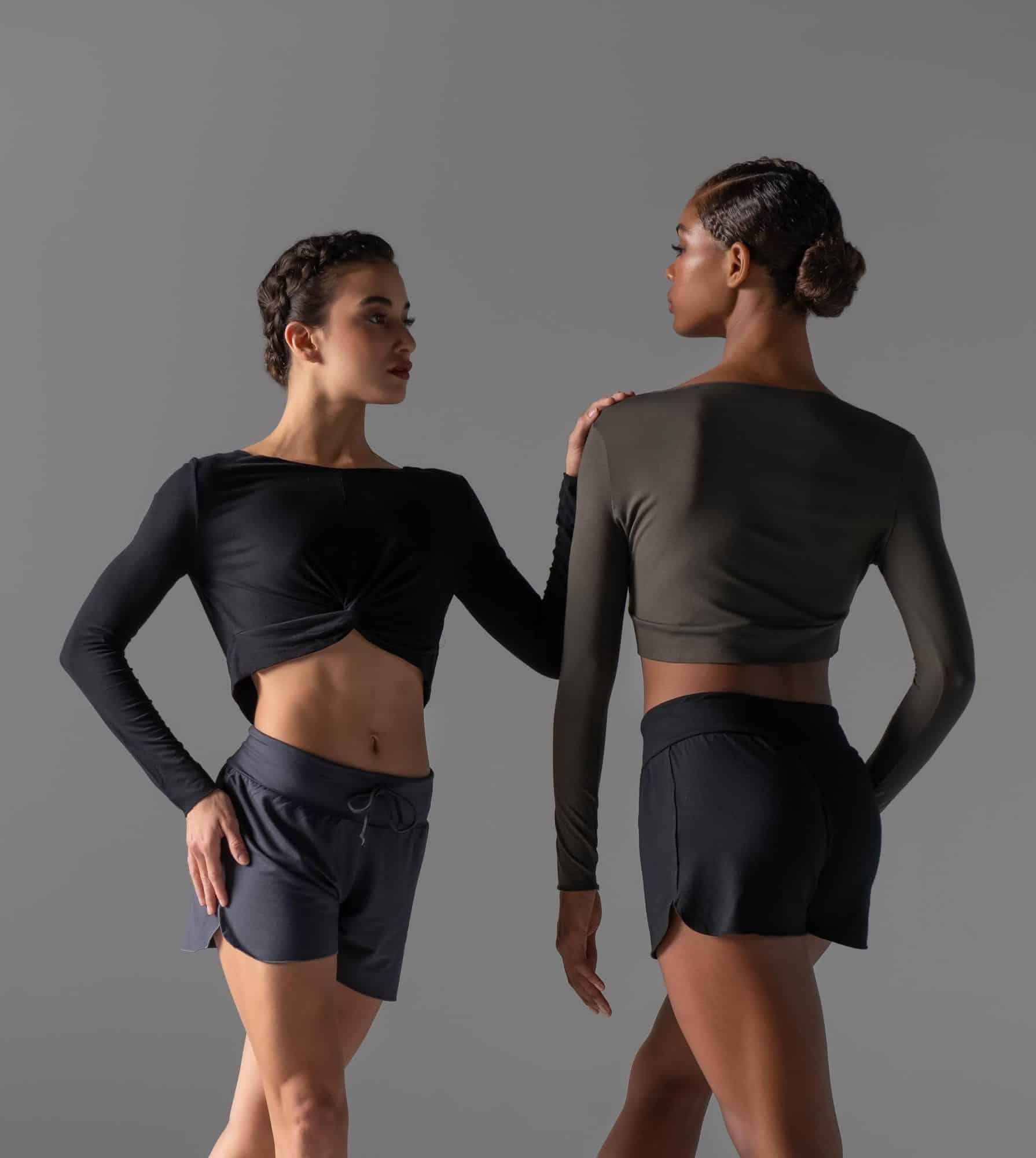 Top Athleisure Ballet Rosa Megumi