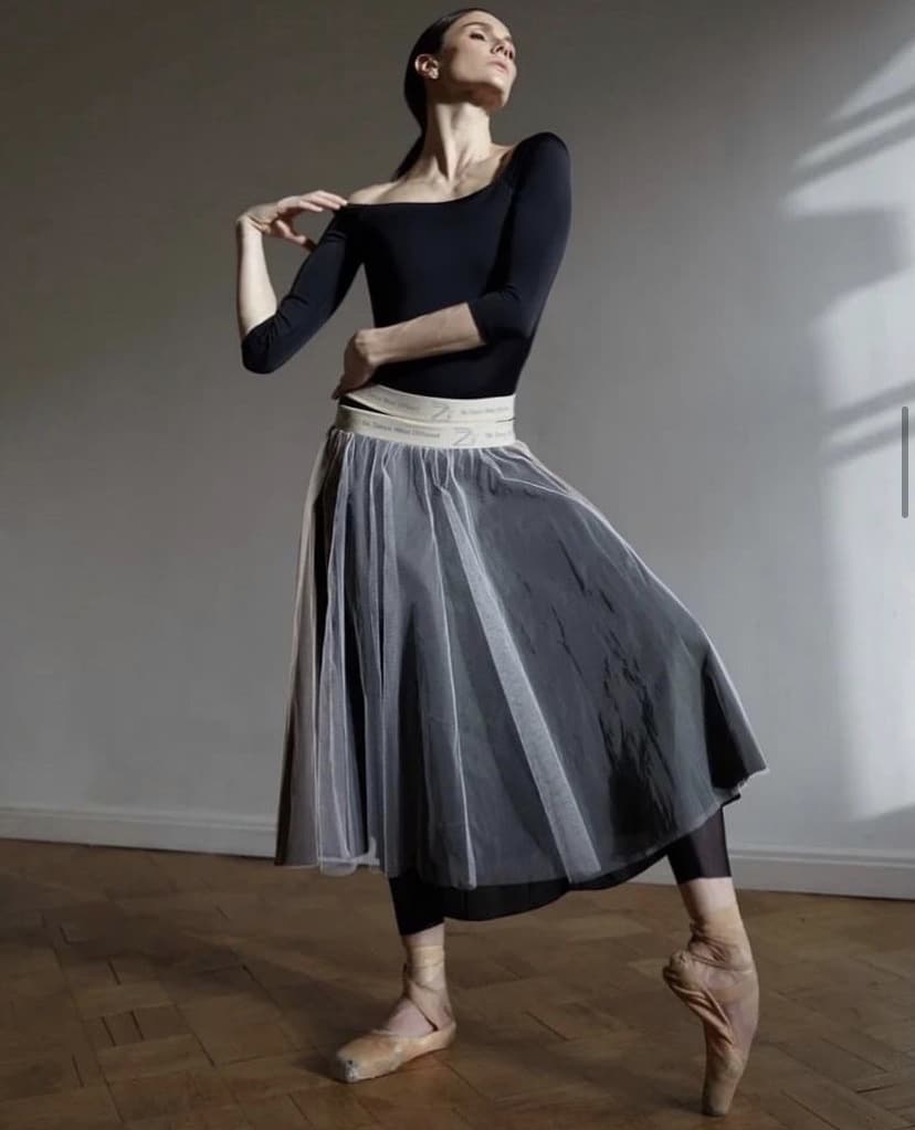 Jupe en Tulle Zidans Chopin Noir