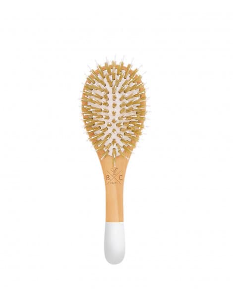 Petite Brosse en Bois Démêlante et Lissante Bachca Paris